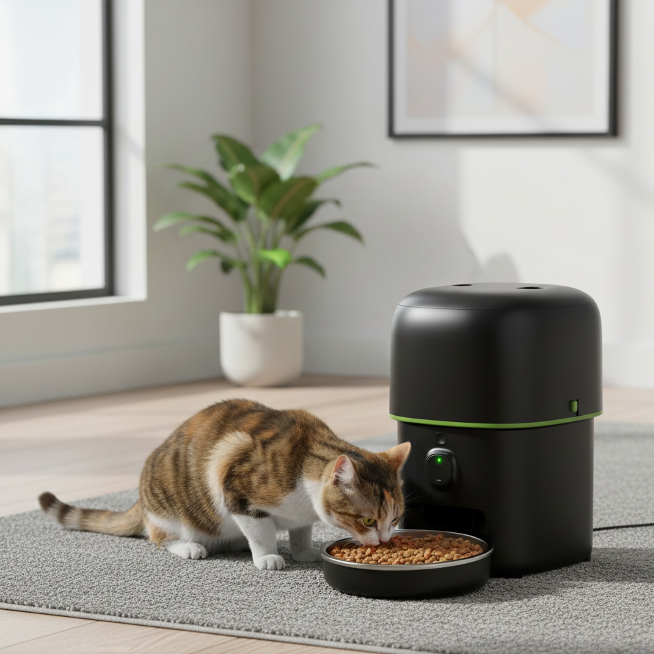 Smart Pet Feeder with Camera